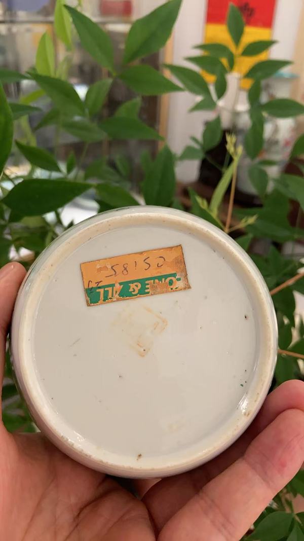 古玩陶瓷晚清粉彩人物故事紋蓋缸拍賣(mài)，當(dāng)前價(jià)格3500元