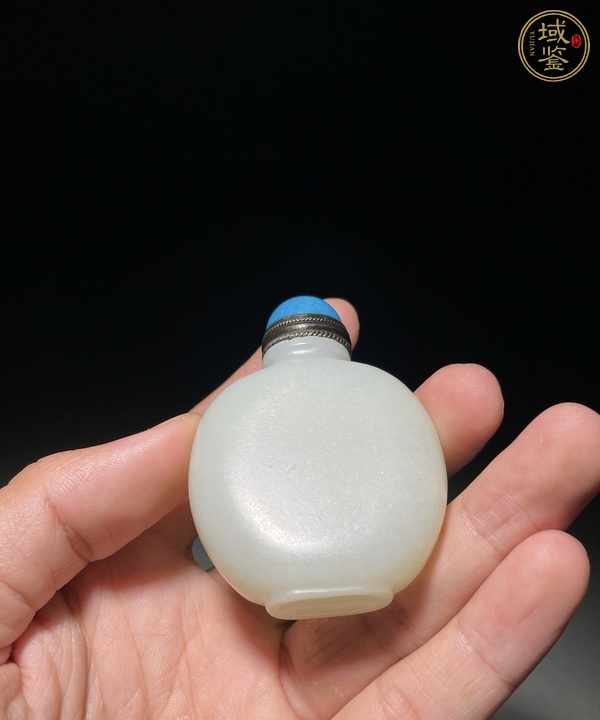 古玩玉器和田玉鼻煙壺真品鑒賞圖