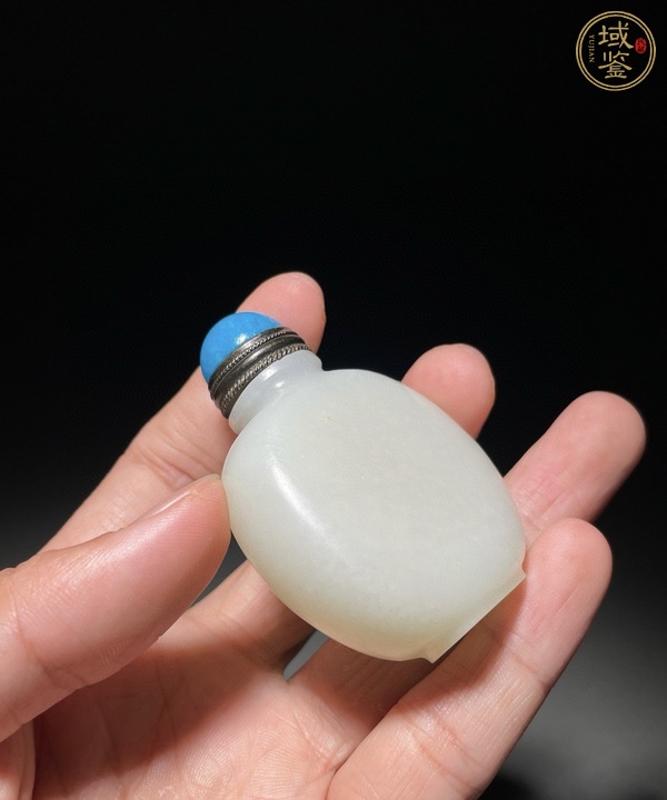 古玩玉器和田玉鼻煙壺真品鑒賞圖