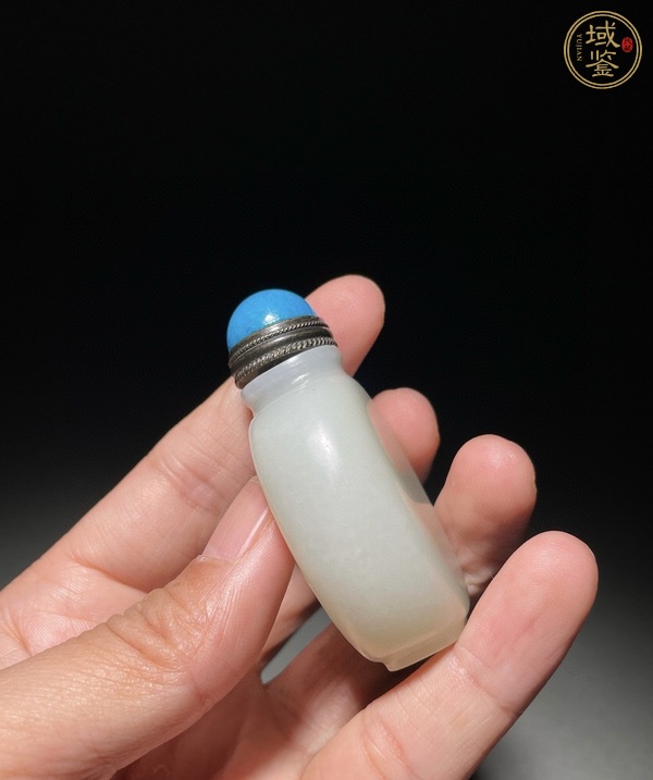 古玩玉器和田玉鼻煙壺真品鑒賞圖