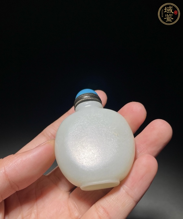 古玩玉器和田玉鼻煙壺真品鑒賞圖