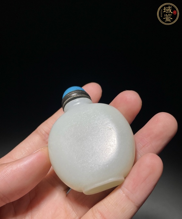 古玩玉器和田玉鼻煙壺真品鑒賞圖