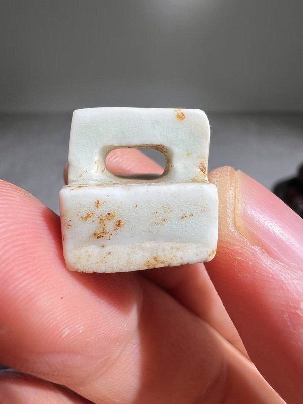 古玩雜項(xiàng)（少見明代）影青瓷印章（品種少有很高藝術(shù)研究價(jià)值）拍賣，當(dāng)前價(jià)格38888元