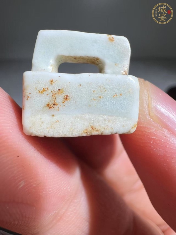 古玩影青瓷印章真品鑒賞圖