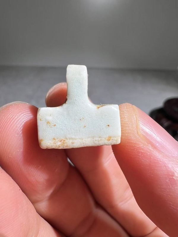 古玩雜項(xiàng)（少見明代）影青瓷印章（品種少有很高藝術(shù)研究價(jià)值）拍賣，當(dāng)前價(jià)格38888元