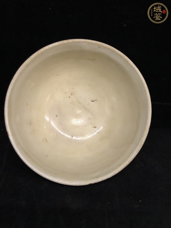 古玩陶瓷霍州窯白釉高足杯真品鑒賞圖