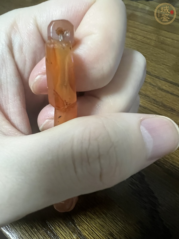 古玩玉器瑪瑙珠串真品鑒賞圖