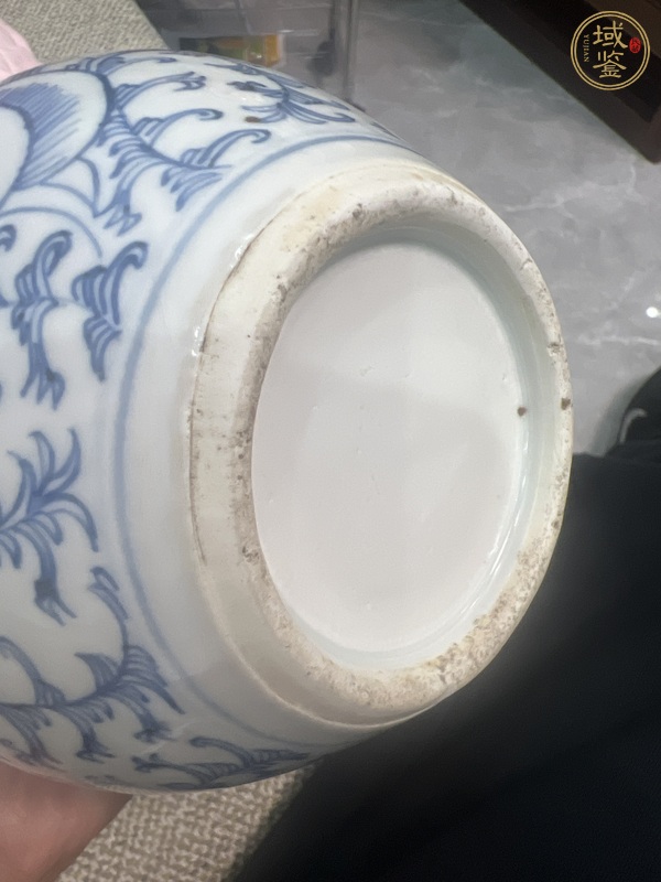 古玩陶瓷青花瓶，疑似復(fù)窯真品鑒賞圖