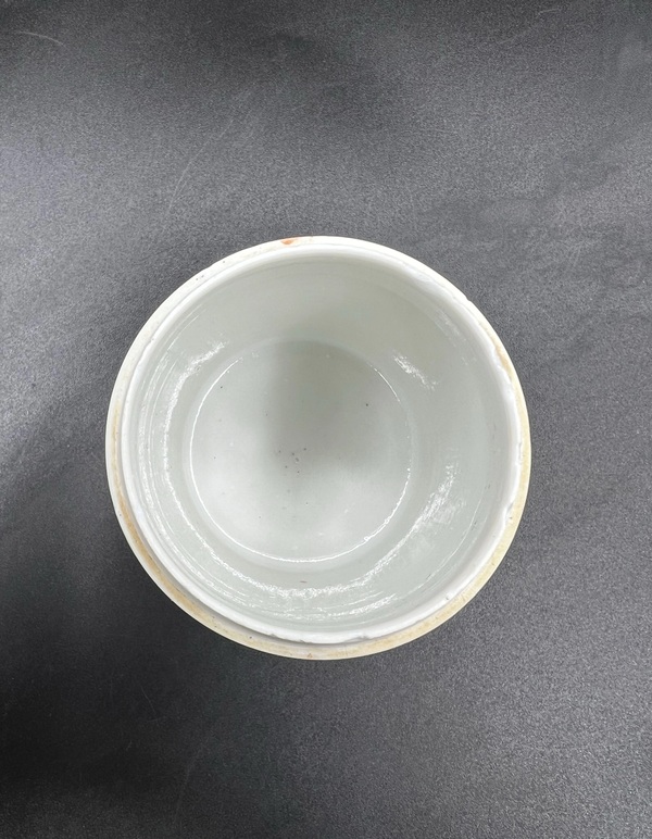 古玩陶瓷廣彩人物故事紋蓋缸拍賣(mài)，當(dāng)前價(jià)格2588元