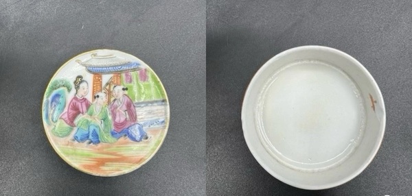 古玩陶瓷廣彩人物故事紋蓋缸拍賣(mài)，當(dāng)前價(jià)格2588元