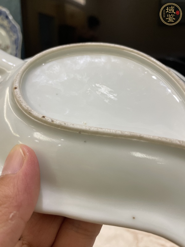 古玩陶瓷廣彩盤真品鑒賞圖