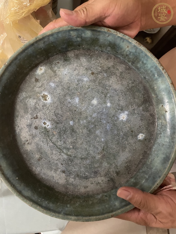 古玩陶瓷三足盤(pán)真品鑒賞圖