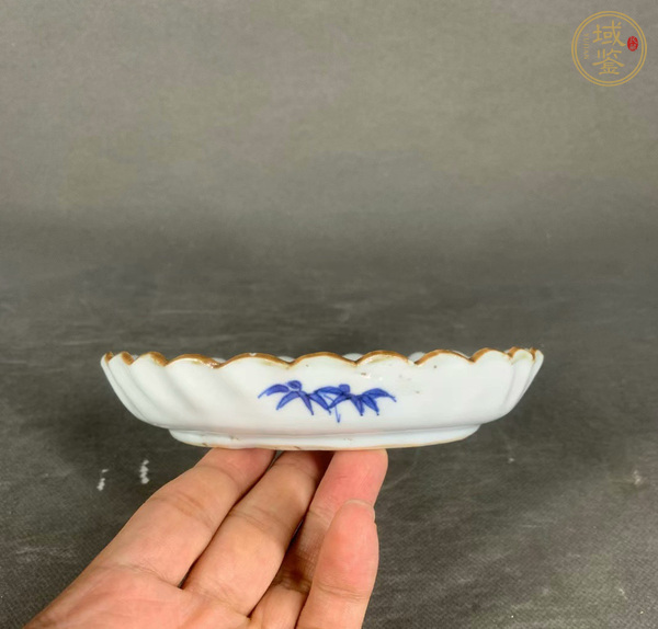 古玩陶瓷青花洗真品鑒賞圖
