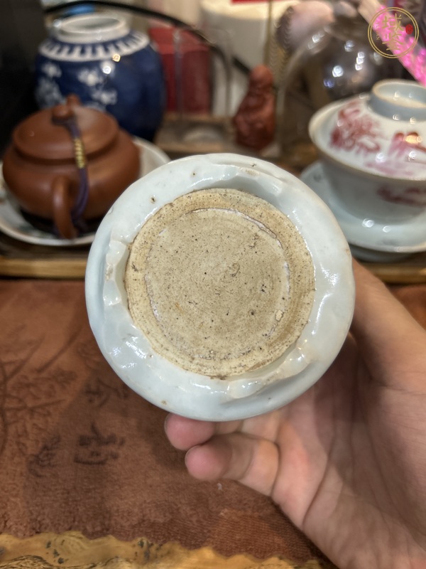 古玩陶瓷龍紋三足筒式香爐真品鑒賞圖