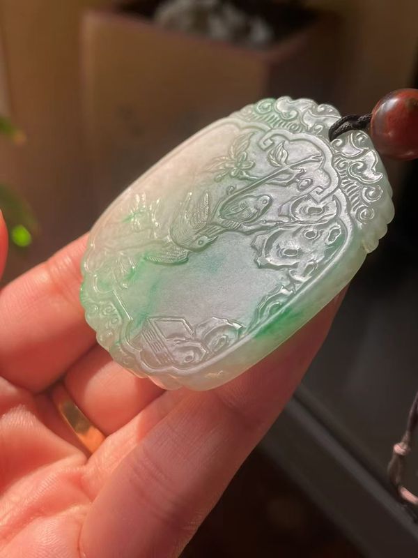 古玩雜項(xiàng)翡翠拍賣，當(dāng)前價(jià)格55000元