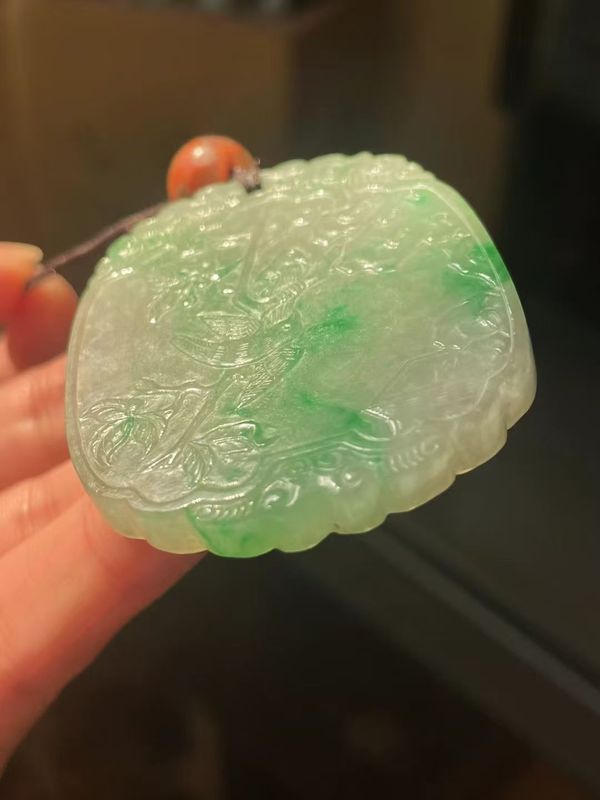古玩雜項(xiàng)翡翠拍賣，當(dāng)前價(jià)格55000元
