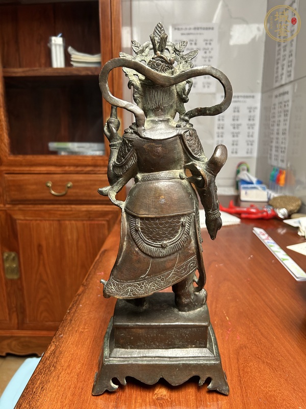 古玩銅器造像真品鑒賞圖