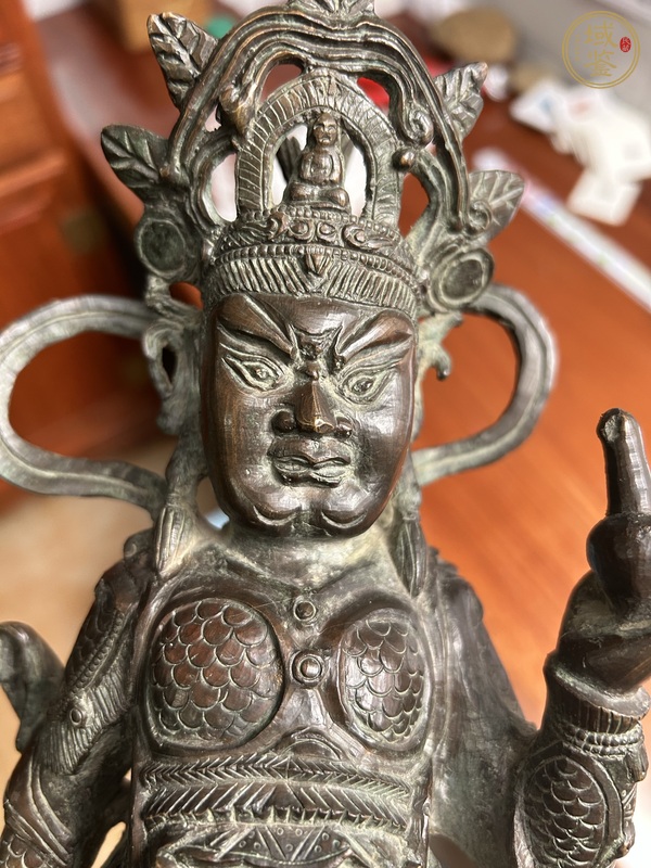 古玩銅器造像真品鑒賞圖