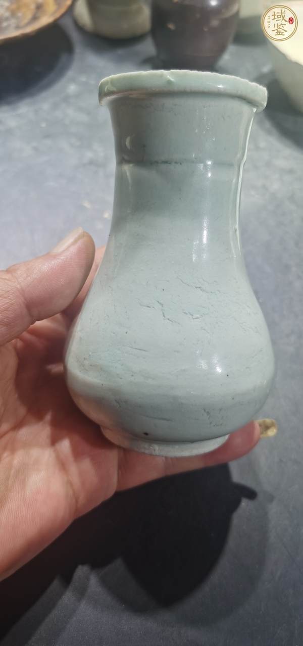 古玩陶瓷青白釉箸瓶真品鑒賞圖