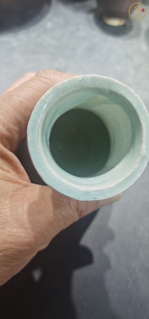 古玩陶瓷青白釉箸瓶真品鑒賞圖