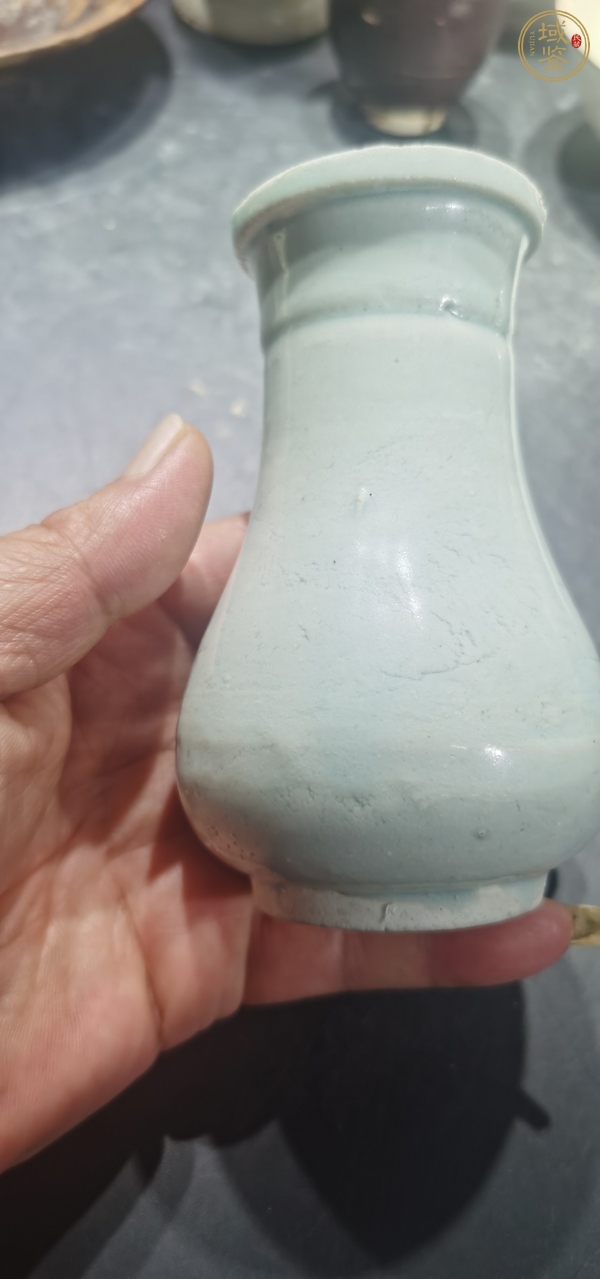 古玩陶瓷青白釉箸瓶真品鑒賞圖