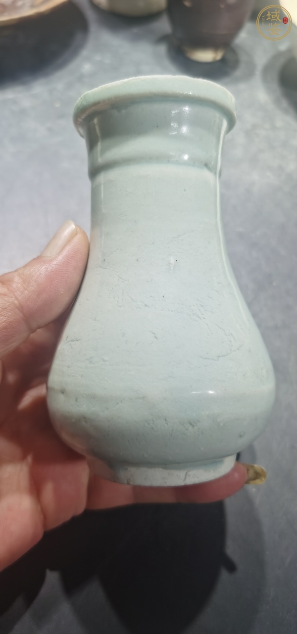 古玩陶瓷青白釉箸瓶真品鑒賞圖