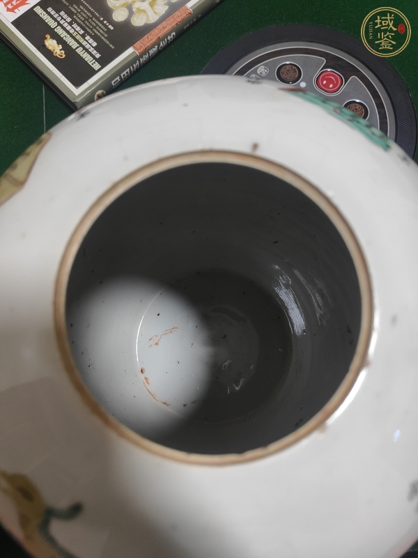 古玩陶瓷無雙譜蓋罐真品鑒賞圖