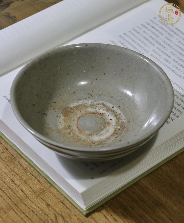 古玩陶瓷青云窯青白釉撇口碗真品鑒賞圖