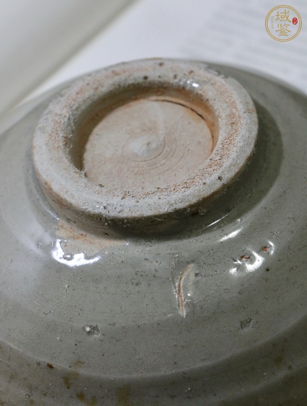 古玩陶瓷青云窯青白釉撇口碗真品鑒賞圖