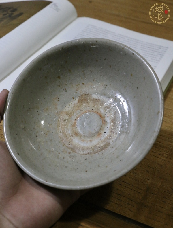 古玩陶瓷青云窯青白釉撇口碗真品鑒賞圖