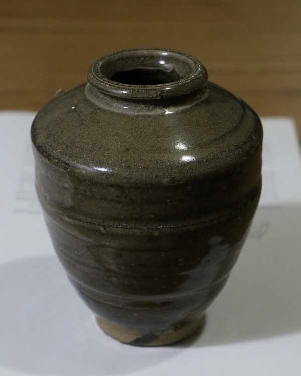 古玩陶瓷元末明初時期安平壺拍賣,當前價格500元