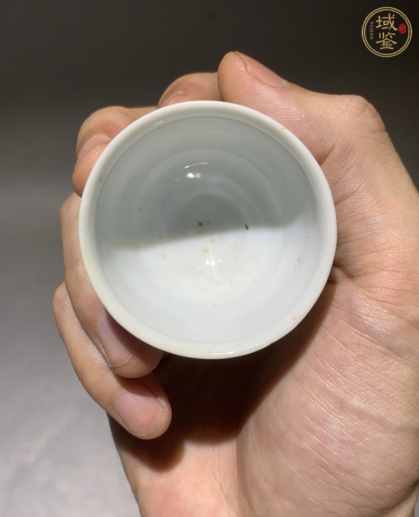 古玩陶瓷德化白瓷梅花杯真品鑒賞圖