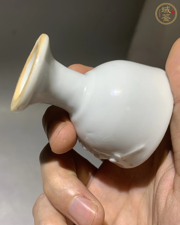 古玩陶瓷德化白瓷梅花杯真品鑒賞圖