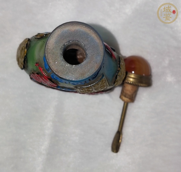 古玩字畫琉璃鼻煙壺真品鑒賞圖