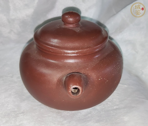 古玩字畫(huà)宜興景舟仿古式紫砂壺真品鑒賞圖