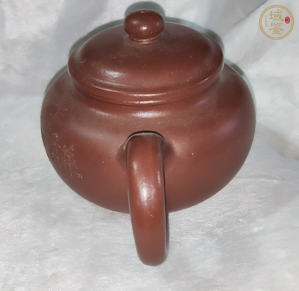 古玩字畫(huà)宜興景舟仿古式紫砂壺真品鑒賞圖