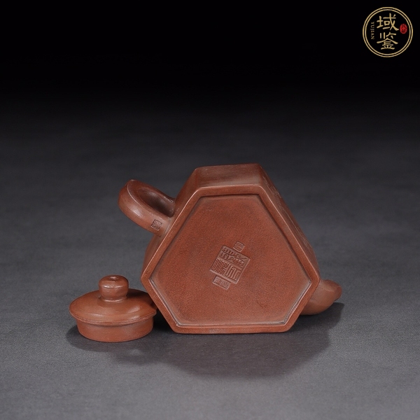 古玩雜項六方壺真品鑒賞圖