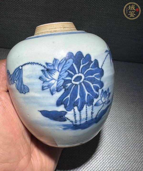 古玩陶瓷青花蓋罐真品鑒賞圖