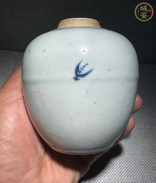古玩陶瓷青花蓋罐真品鑒賞圖