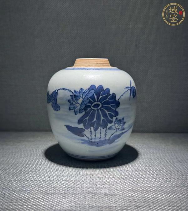 古玩陶瓷青花蓋罐真品鑒賞圖