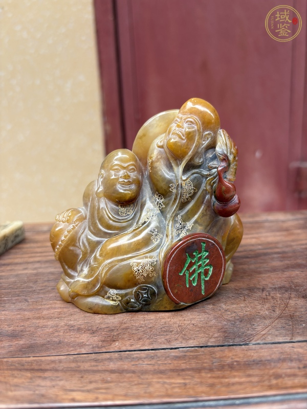 古玩雜項壽山石擺件真品鑒賞圖