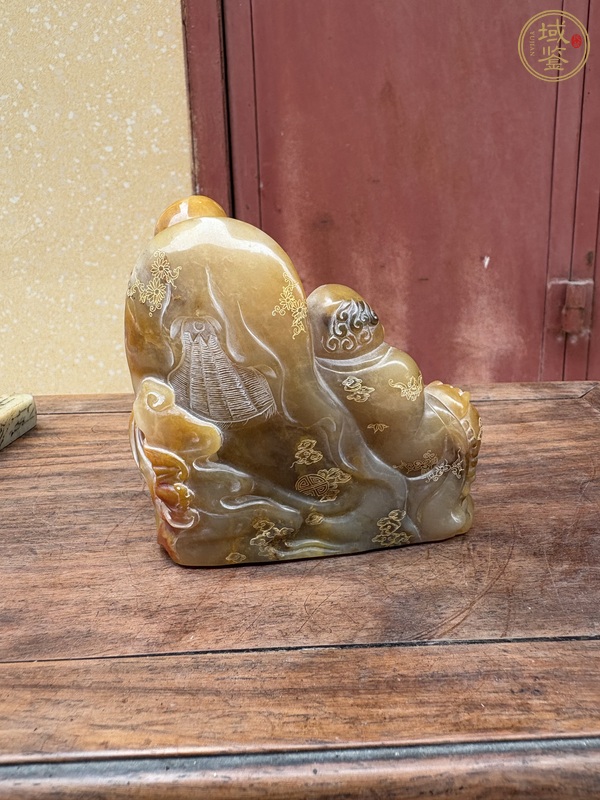 古玩雜項壽山石擺件真品鑒賞圖