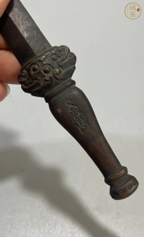古玩銅器匕首真品鑒賞圖