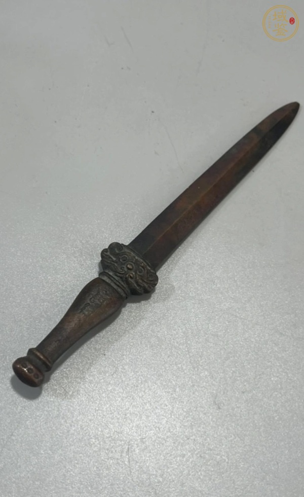 古玩銅器匕首真品鑒賞圖