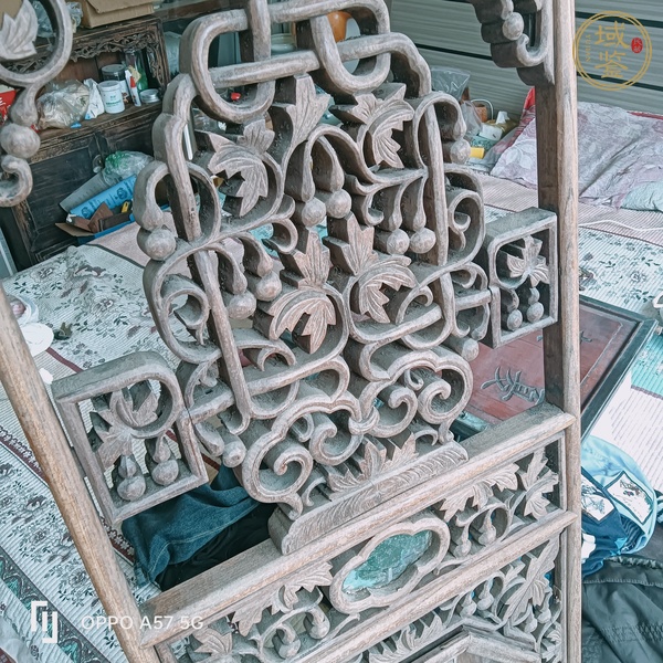 古玩雜項(xiàng)雜木雕刻葫蘆(福祿)綿綿的掛屏真品鑒賞圖