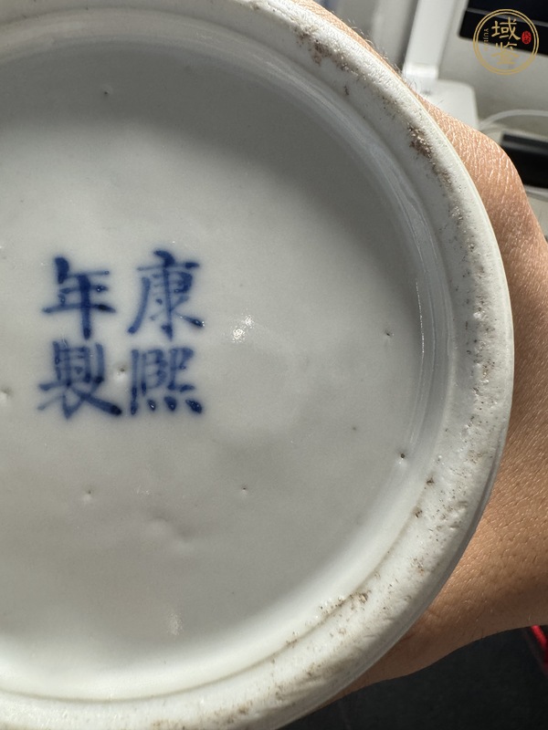 古玩陶瓷雞腿蓋瓶真品鑒賞圖