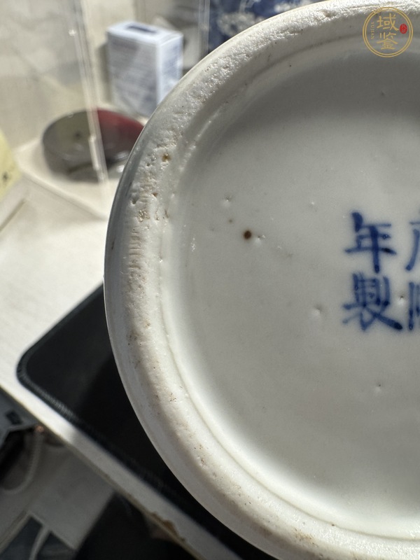 古玩雞腿蓋瓶真品鑒賞圖