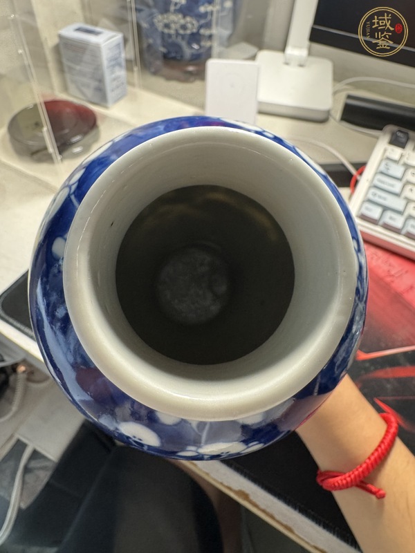 古玩陶瓷雞腿蓋瓶真品鑒賞圖