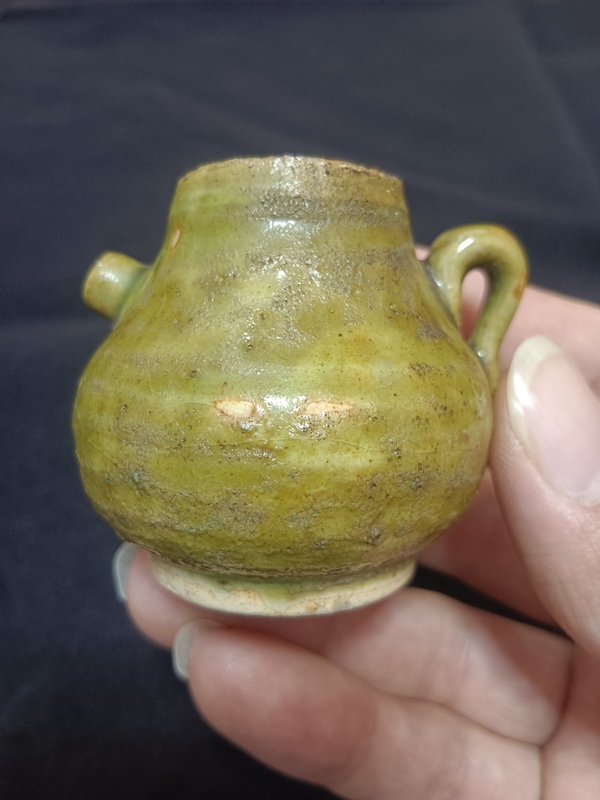 古玩陶瓷宋元青釉硯滴拍賣,當前價格8800元