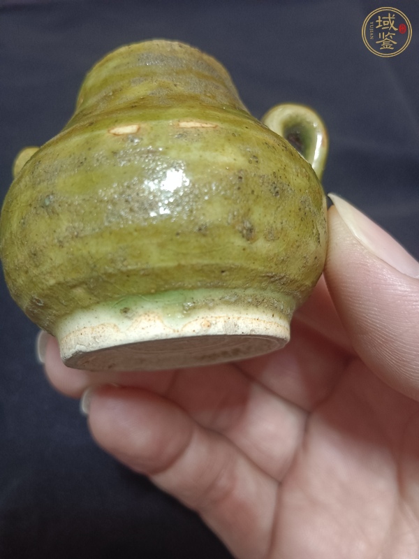 古玩陶瓷青釉硯滴真品鑒賞圖